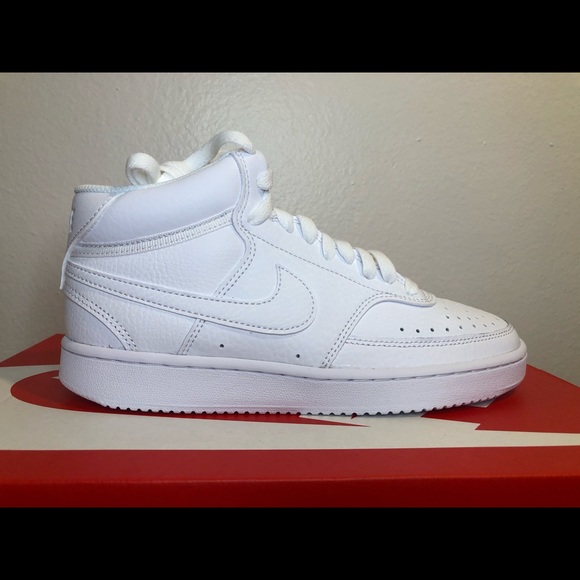 WMNS Nike Court Vision Mid Sz 7 CD5436-100 - Picture 3 of 7